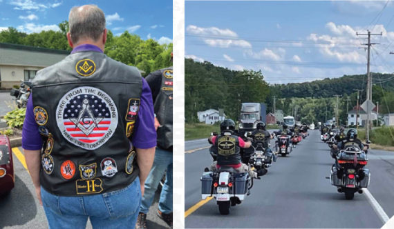 RIDING for Masonic Charity – PA Widows Sons